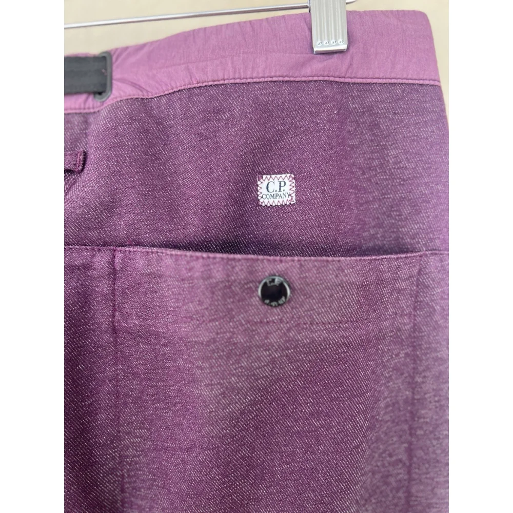 NWT C.P. Company Purple Regular Fit Cotton Pants Men’s IT 48 US 32 Tech Gorpcore